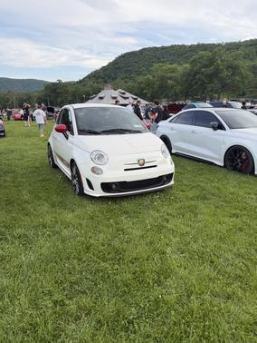 White 2013 FIAT 500 Abarth