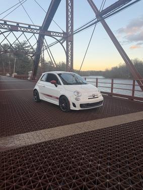 White 2013 FIAT 500 Abarth