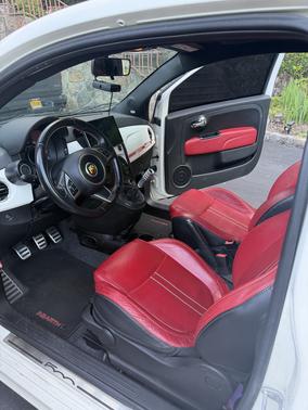 White 2013 FIAT 500 Abarth
