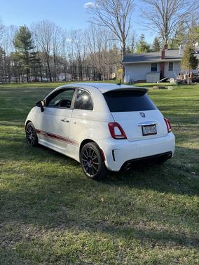 White 2013 FIAT 500 Abarth