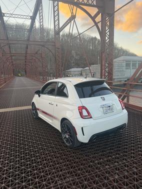 White 2013 FIAT 500 Abarth