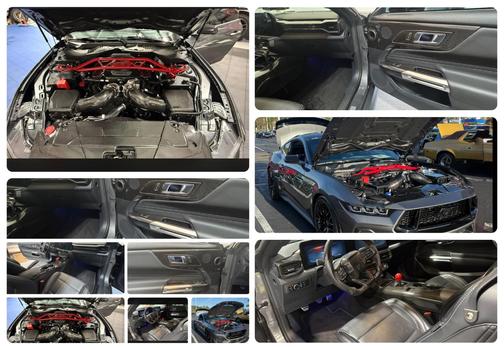 Gray 2024 Ford Mustang GT Premium