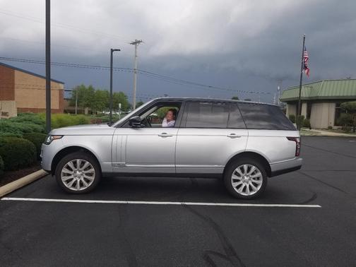Silver 2017 Land Rover Range Rover 5.0L Supercharged LWB