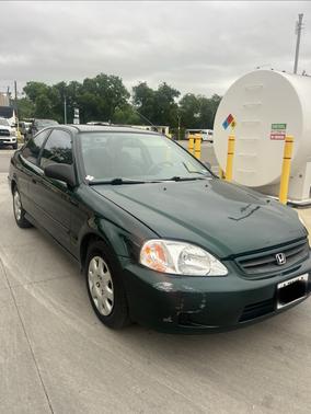 Green 1999 Honda Civic DX