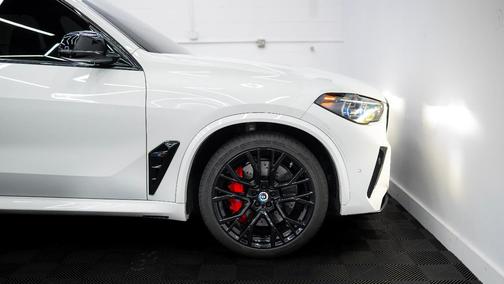 White 2023 BMW X5 M Base