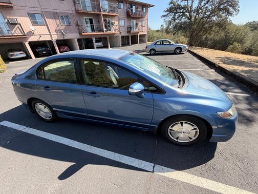 Blue 2010 Honda Civic Hybrid Base