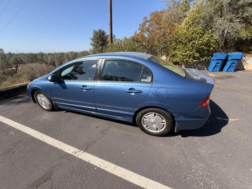 Blue 2010 Honda Civic Hybrid Base