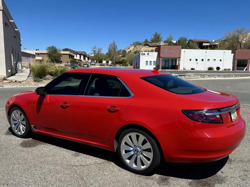 Red 2011 Saab 9-5 Turbo4 Premium