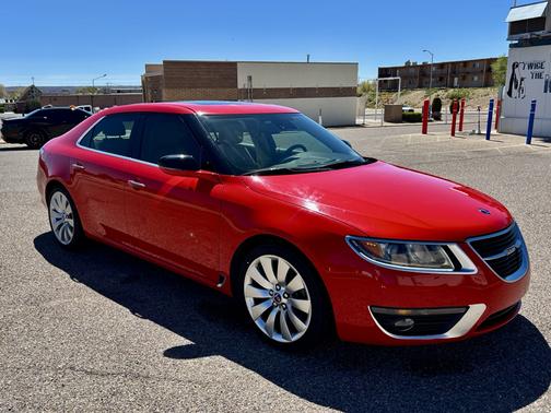 Red 2011 Saab 9-5 Turbo4 Premium