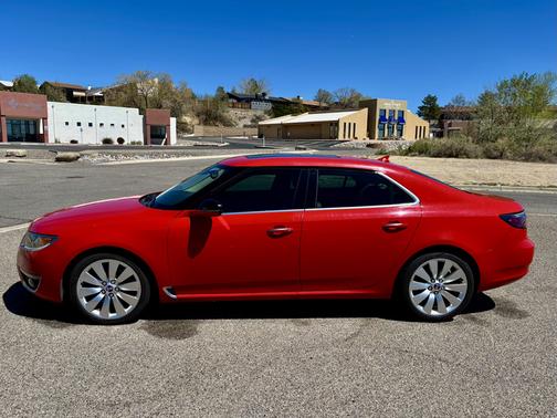 Red 2011 Saab 9-5 Turbo4 Premium