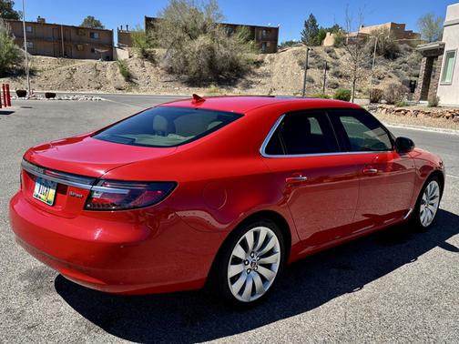 Red 2011 Saab 9-5 Turbo4 Premium