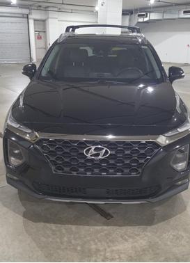 Black 2019 Hyundai SANTA FE Ultimate 2.0T