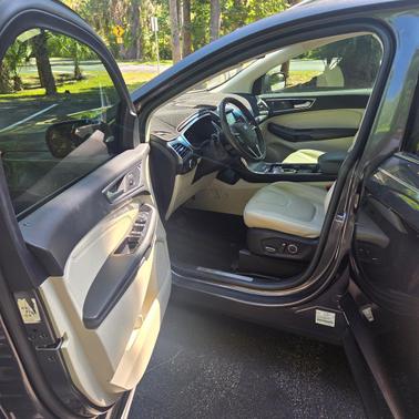 Gray 2019 Ford Edge Titanium