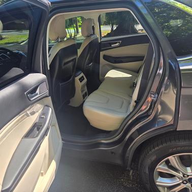 Gray 2019 Ford Edge Titanium