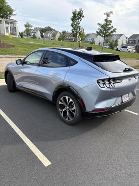 Blue 2022 Ford Mustang Mach-E Premium