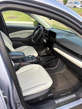 Blue 2022 Ford Mustang Mach-E Premium