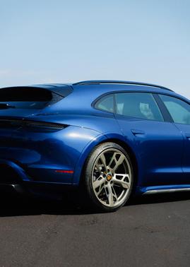 Blue 2022 Porsche Taycan Taycan 4 Cross Turismo
