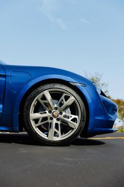 Blue 2022 Porsche Taycan Taycan 4 Cross Turismo