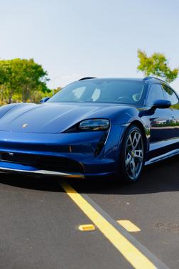 Blue 2022 Porsche Taycan Taycan 4 Cross Turismo