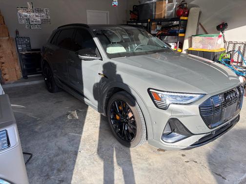 Gray 2022 Audi e-tron Chronos