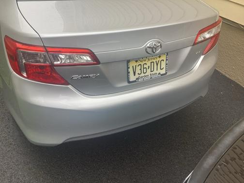 Silver 2014 Toyota Camry XLE