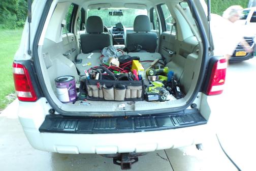 White 2009 Ford Escape XLS