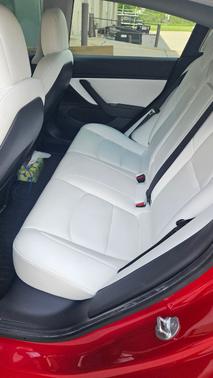 Red 2020 Tesla Model 3 Performance
