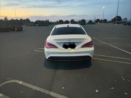 White 2014 Mercedes-Benz CLA-Class CLA 250