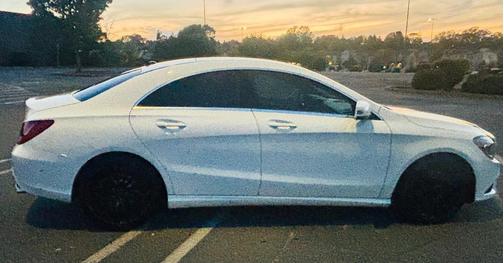 White 2014 Mercedes-Benz CLA-Class CLA 250