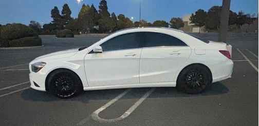 White 2014 Mercedes-Benz CLA-Class CLA 250