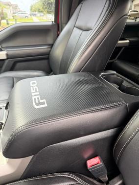 Red 2020 Ford F-150 Lariat