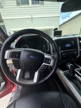 Red 2020 Ford F-150 Lariat