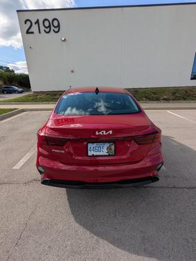 Red 2023 Kia Forte LXS