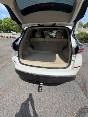 White 2015 Nissan Murano Platinum