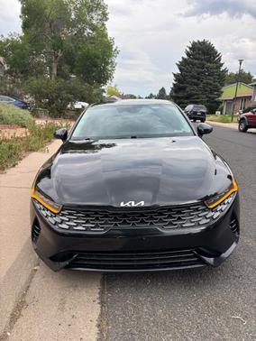 Black 2022 Kia K5 LXS