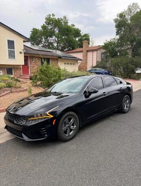 Black 2022 Kia K5 LXS