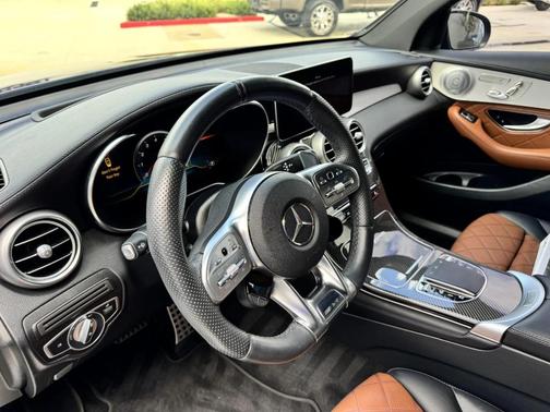 Blue 2020 Mercedes-Benz AMG GLC 63 4MATIC