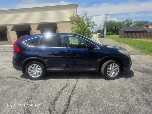 Blue 2015 Honda CR-V EX