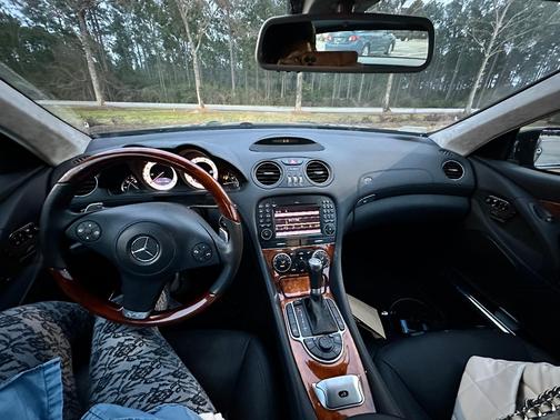 Black 2009 Mercedes-Benz SL-Class SL600 Roadster