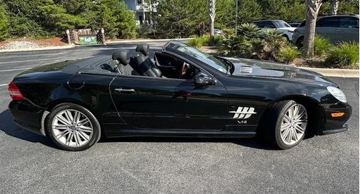 Black 2009 Mercedes-Benz SL-Class SL600 Roadster