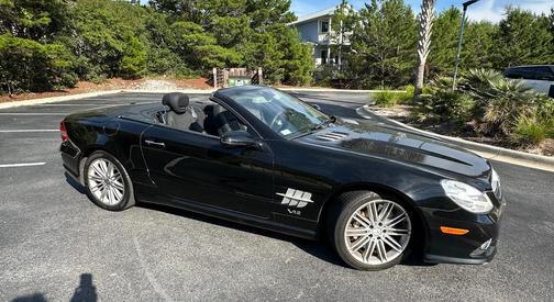 Black 2009 Mercedes-Benz SL-Class SL600 Roadster