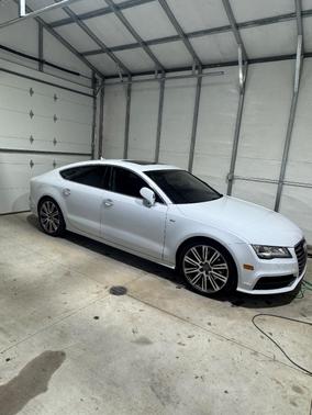 White 2014 Audi A7 3.0 TDI Prestige