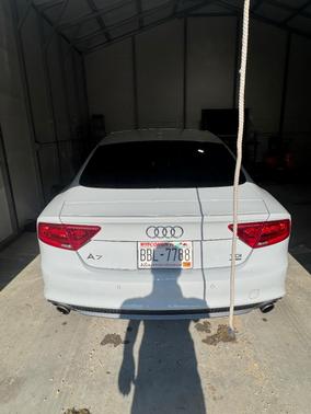 White 2014 Audi A7 3.0 TDI Prestige