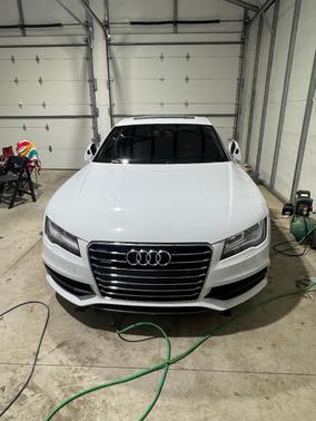 White 2014 Audi A7 3.0 TDI Prestige