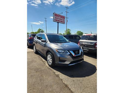 Gray 2018 Nissan Rogue S