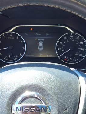 Red 2017 Nissan Maxima 3.5 Platinum