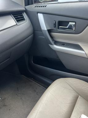 Red 2013 Ford Edge SEL