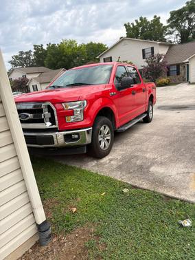 Red 2017 Ford F-150 XL