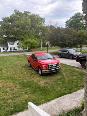 Red 2017 Ford F-150 XL