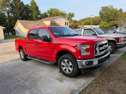 Red 2017 Ford F-150 XL